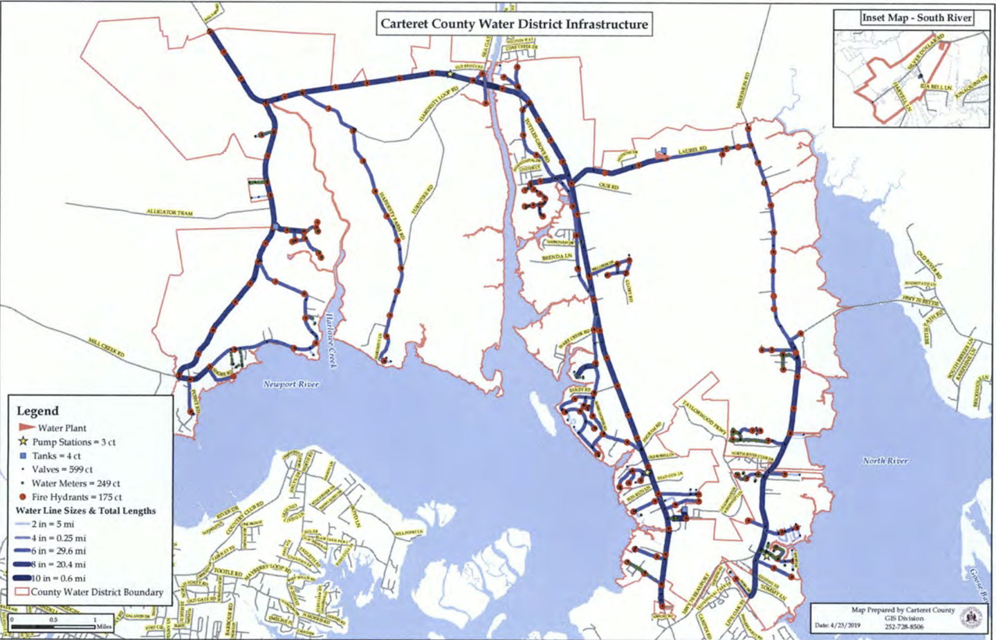 Group presents concerns to Carteret County officials on potential water system sale